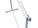 CEPRO ZIJARM ROBUSTO 110CM   BRONS-CE GORDIJN - 30.01.32.1117