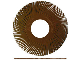 TYROLIT QUICK-CHANGE RADIAL BRISTLE BORSTEL 51 X 19 X R A120 MEDIUM K120 BRISTLE